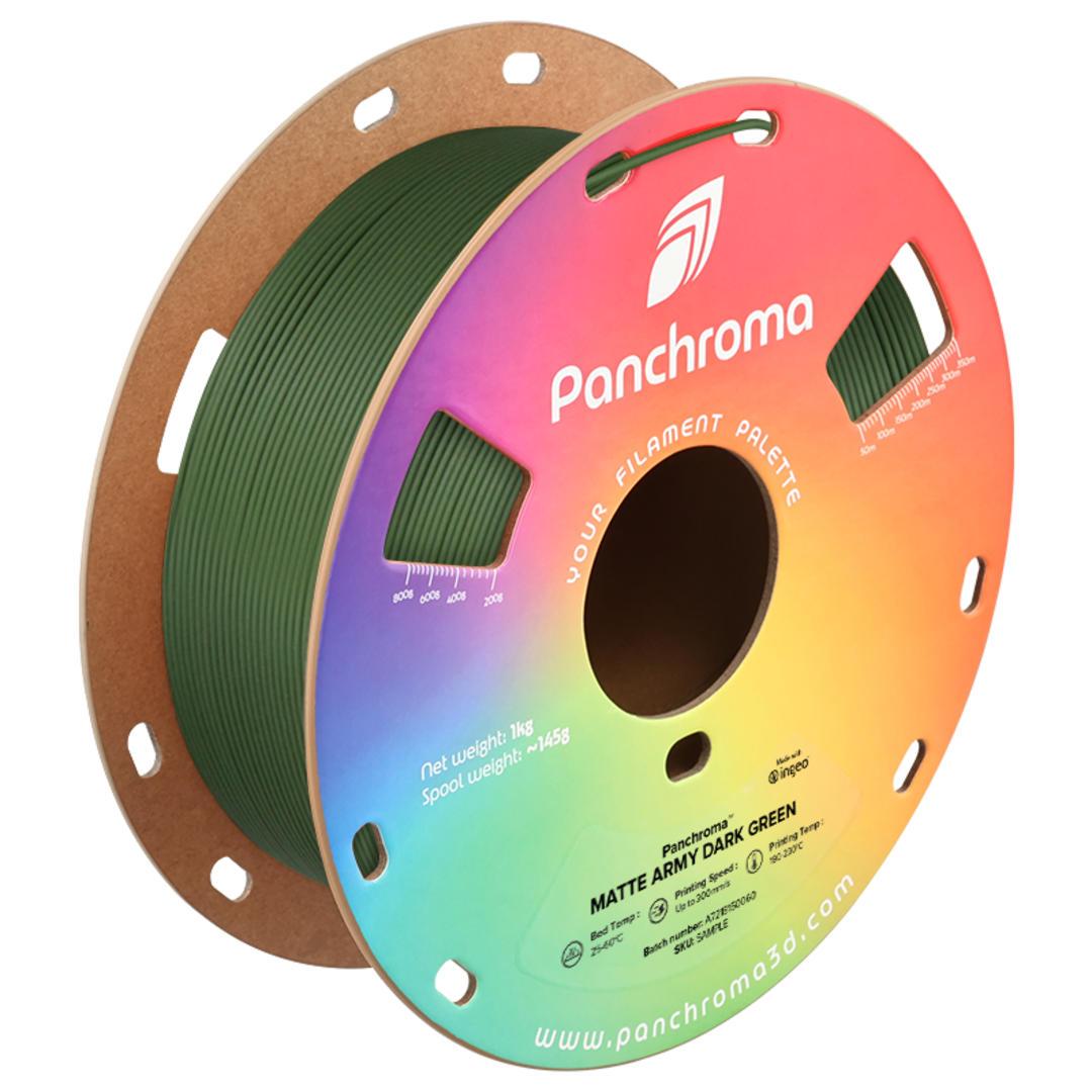 Filament Polymaker Panchroma™ PLA Matte Army Dark Green