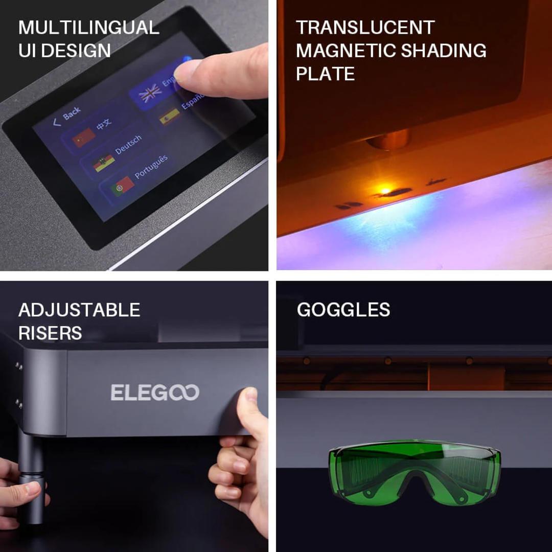 Gravírovací stroj Elegoo Phecda Laser 20W