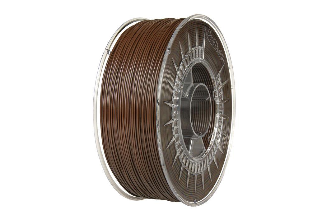 Filament DEVIL DESIGN / ASA / TMAVO HNEDÁ / 1,75mm / 0,8 kg