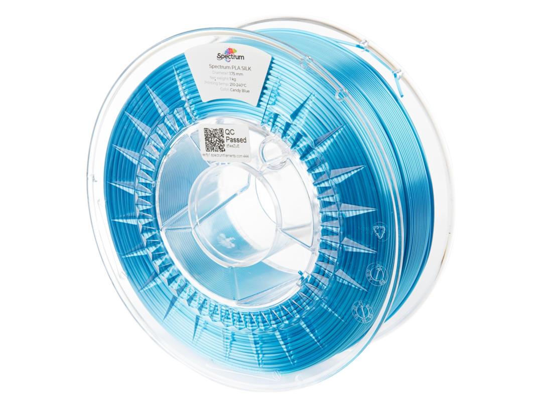 Filament SPECTRUM / PLA SILK / MODRÁ / 1,75mm / 1 kg