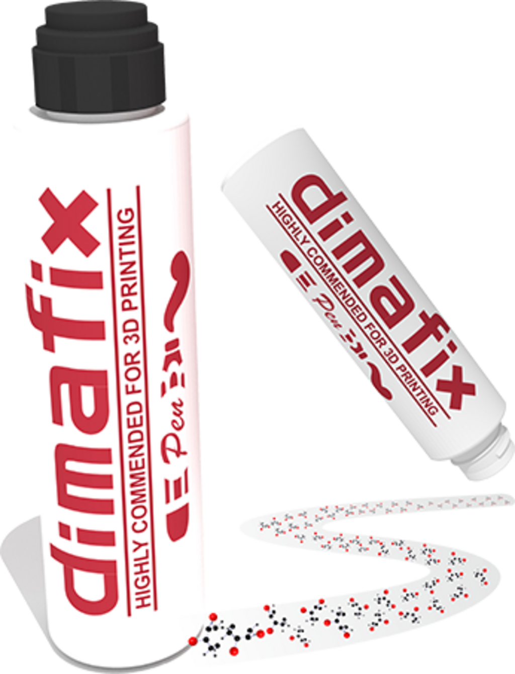 DimaFix Pen – adhézne pero na podložku 3D tlačiarne (proti warping)
