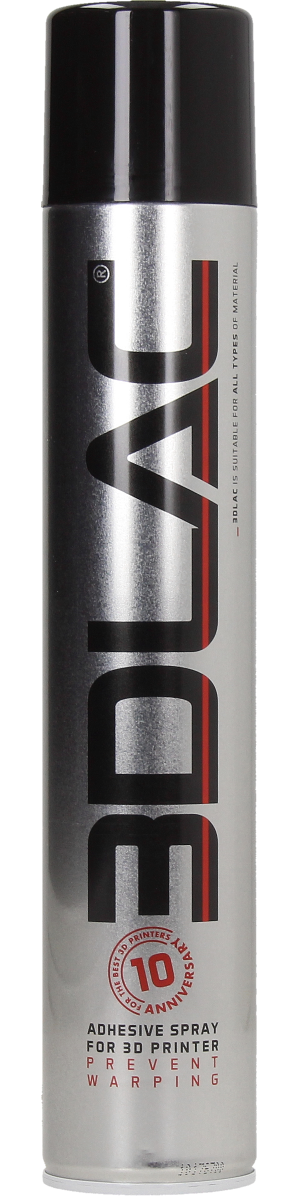 3DLAC Adhézny sprej 400 ml – sprej na podložku 3D tlačiarne (proti warping)