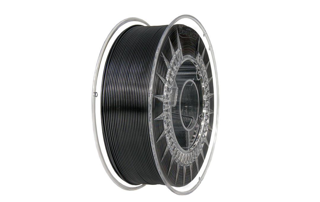 Filament DEVIL DESIGN / PETG / ČIERNA / 1,75mm / 1 kg