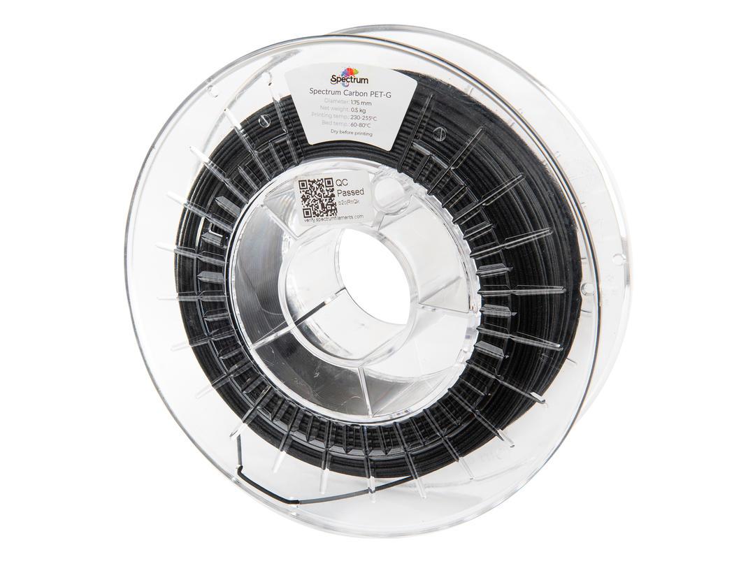 Filament SPECTRUM / PETG / CARBON / 1,75mm / 0,5 kg