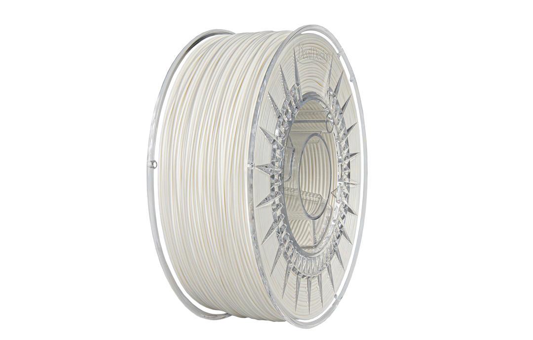 Devil Design ABS+ filament – biely, 1,75 mm, 1 kg