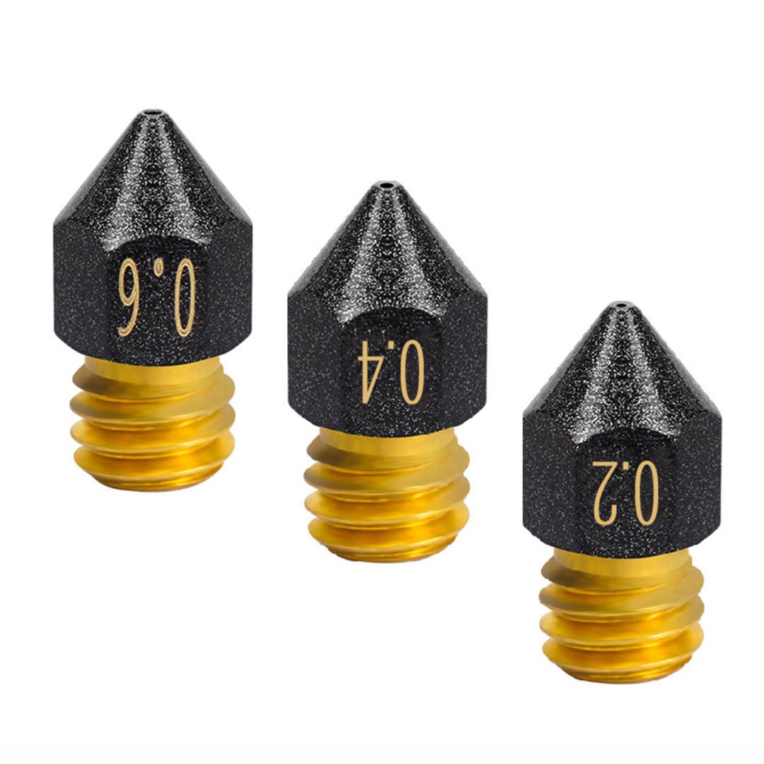 Mosadzná tryska MK8 M6 - 0,6mm / 1,75mm - PTFE povrch