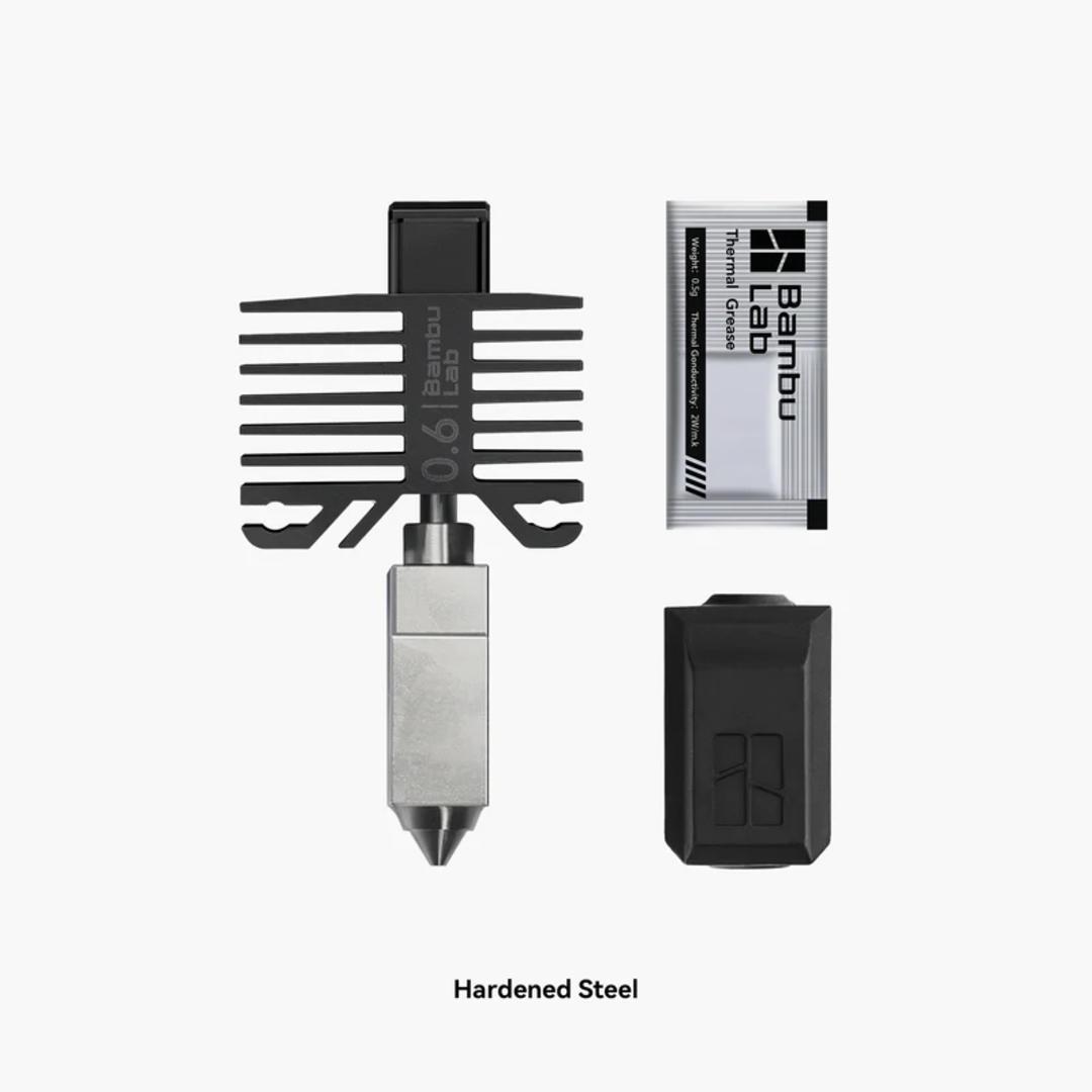 BAMBULAB HOTEND S TRYSKOU 0.6MM KALENÁ OCEĽ