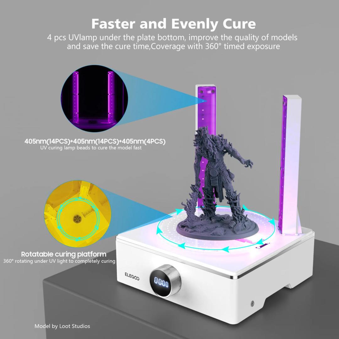 Umývacia a vytvrdzovacia stanica Elegoo Mercury XS Bundle