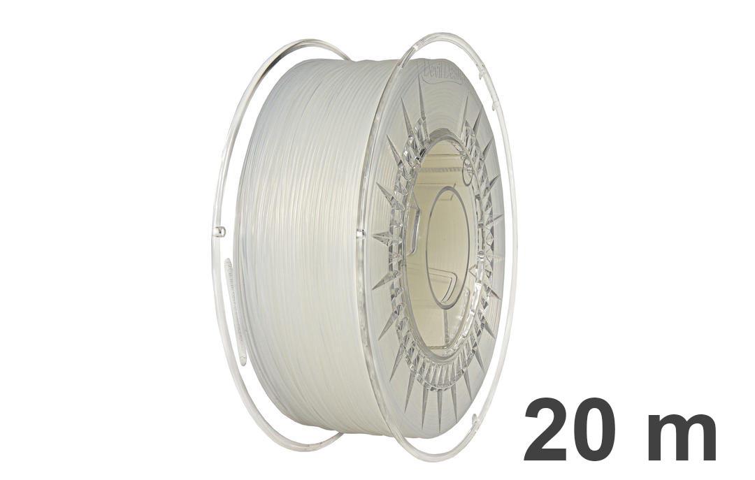 Vzorka Filament DEVIL DESIGN / NYLON PA12 / PRÍRODNÁ / 1,75mm / 20m
