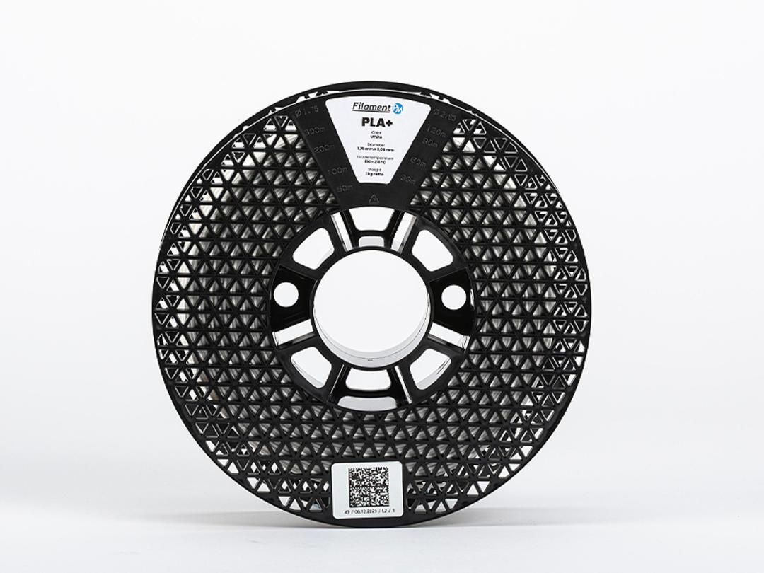 Filament FILAMENT-PM / PLA+ / BIELA / 1,75mm / 1 kg