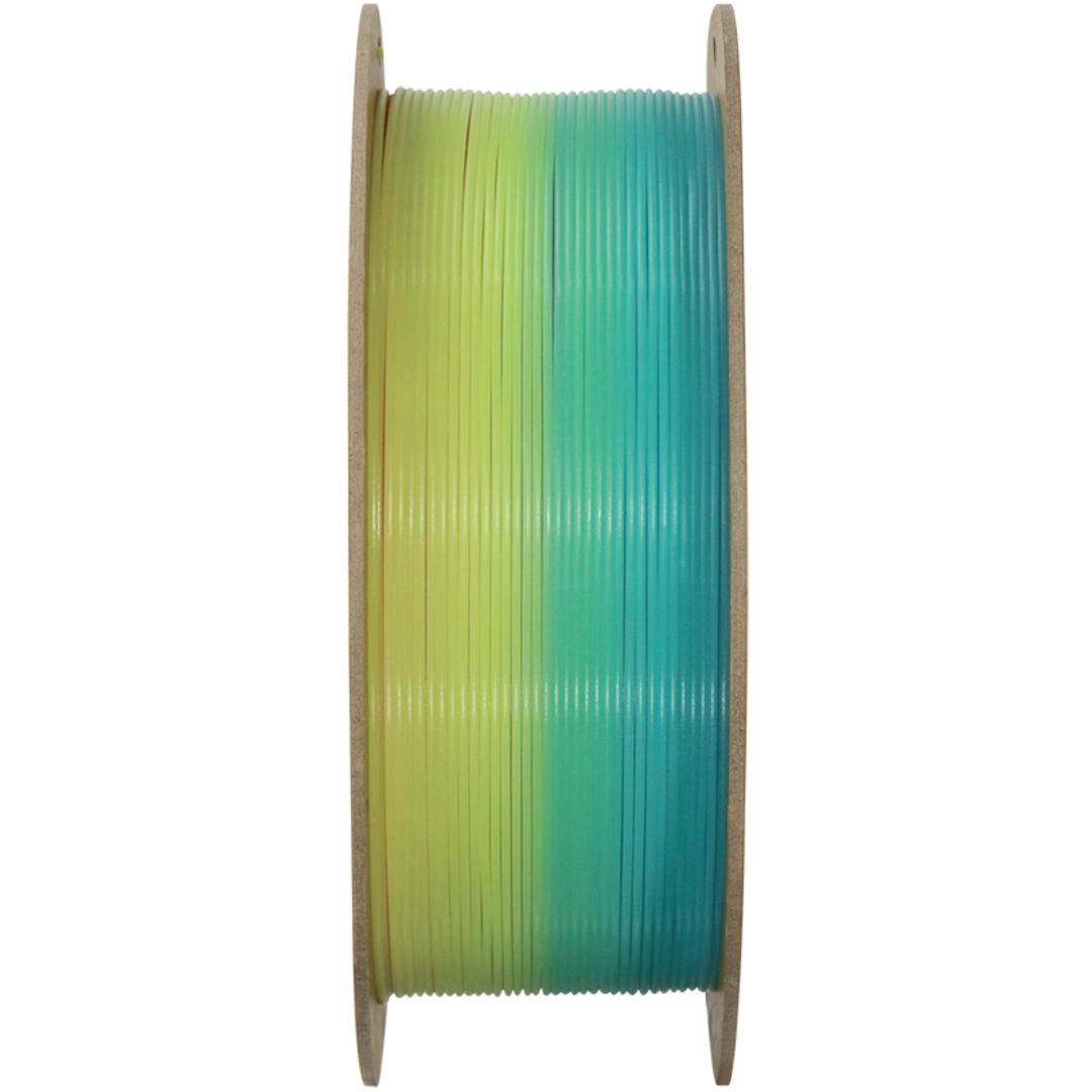 Filament POLYMAKER / PolyLite PLA / SVIETIACI V TME DÚHOVÝ / 1,75mm / 1 kg