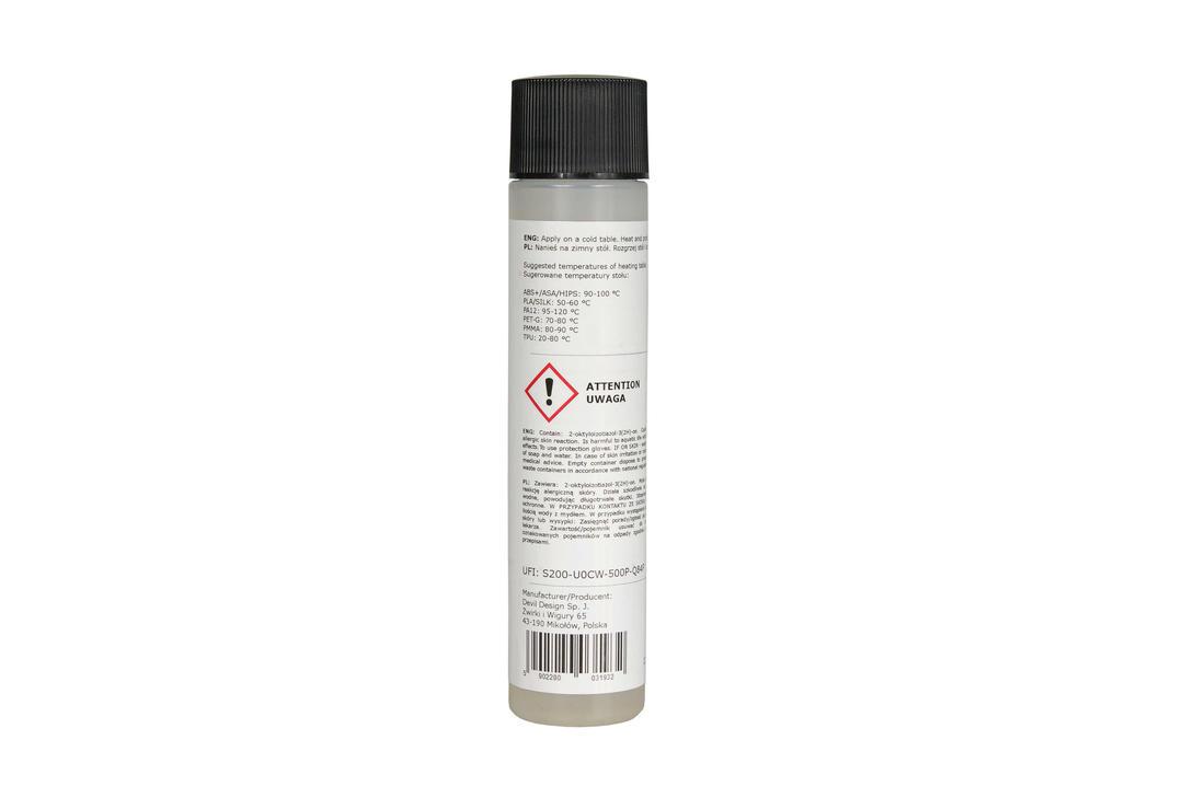 Devil Design Adhézne pero 110 ml – tekuté lepidlo na podložku 3D tlačiarne
