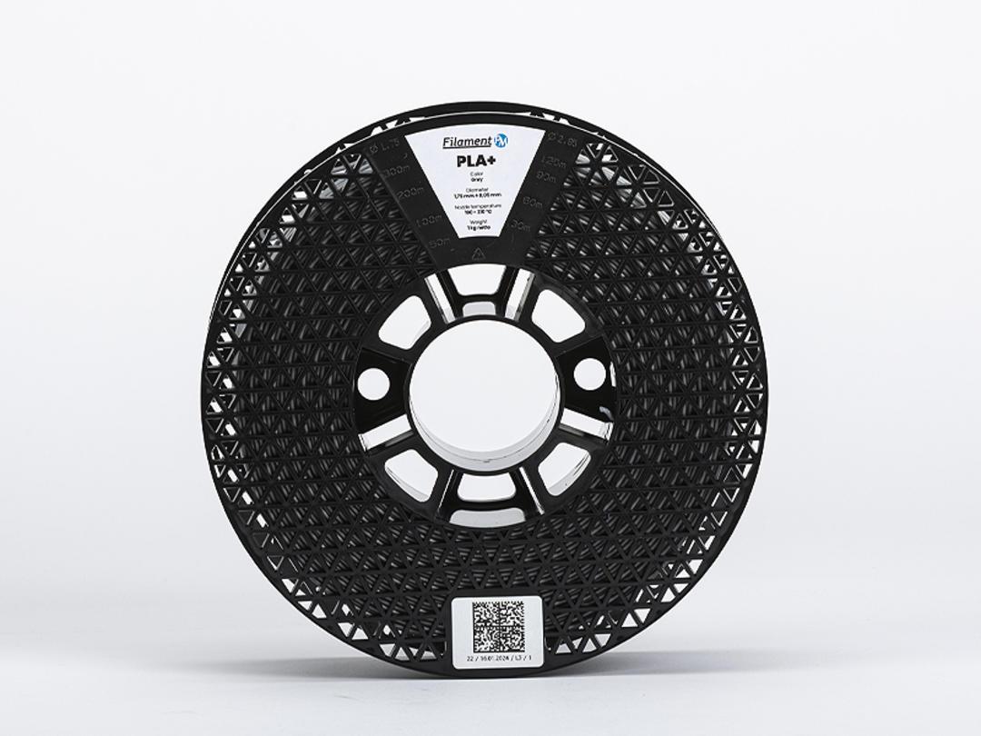 Filament FILAMENT-PM / PLA+ / ŠEDÁ / 1,75mm / 1 kg