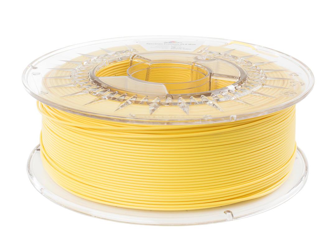 Filament SPECTRUM / PLA MATT / BAHAMA YELLOW / 1,75mm / 1 kg