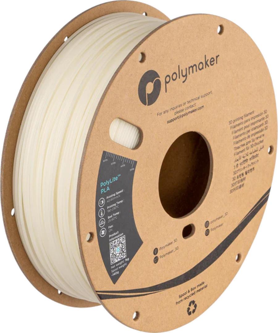 Filament POLYMAKER / PolyLite PLA / SVIETIACI V TME ZELENÝ / 1,75mm / 1 kg