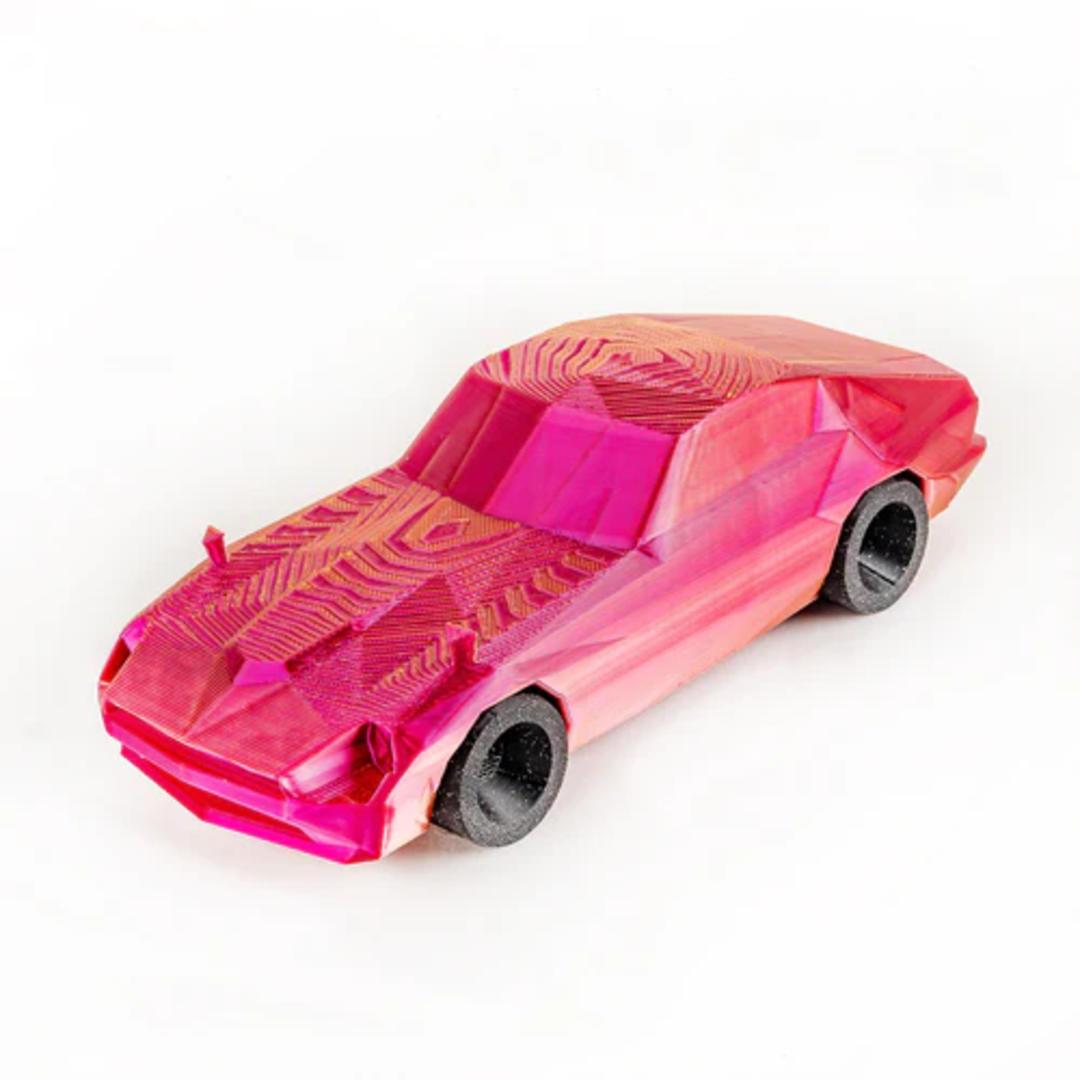 Filament POLYMAKER / PolyLite SILK PLA / ZLATÁ-MAGENTA / 1,75mm / 1 kg