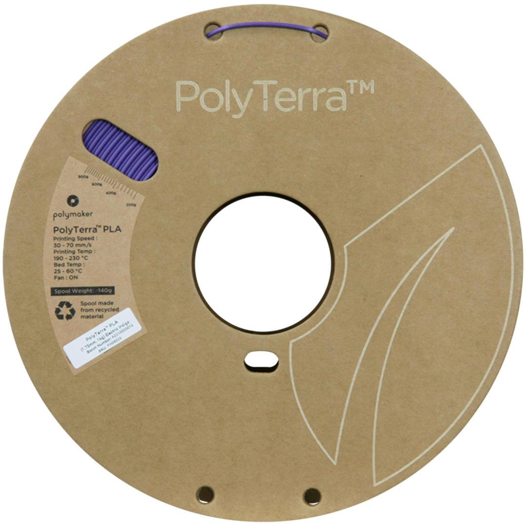 Filament POLYMAKER / PLA POLYTERRA / ELECTRIC INDIGO / 1,75mm / 1 kg