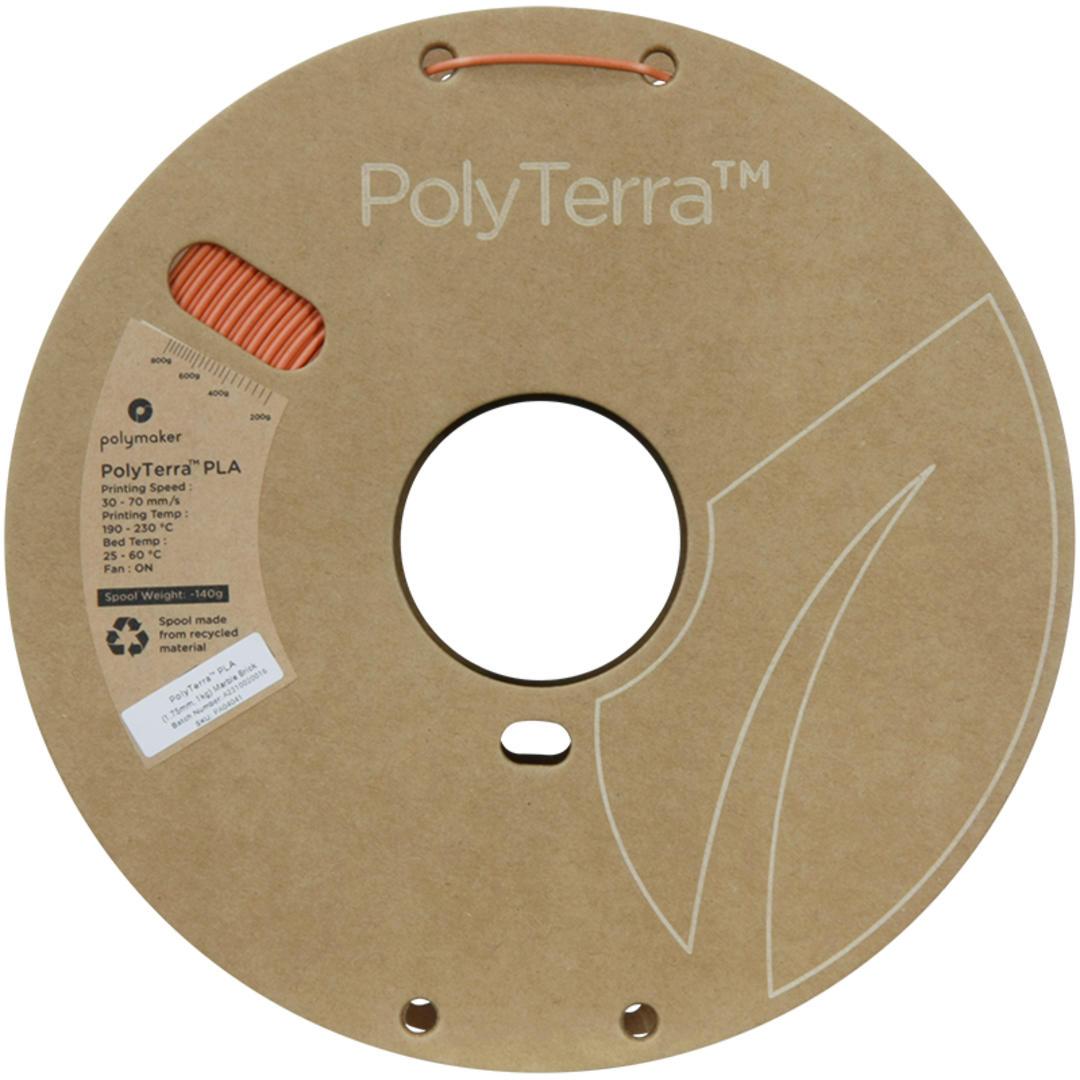 Filament POLYMAKER / PLA POLYTERRA / MRAMOR TEHLA / 1,75mm / 1 kg