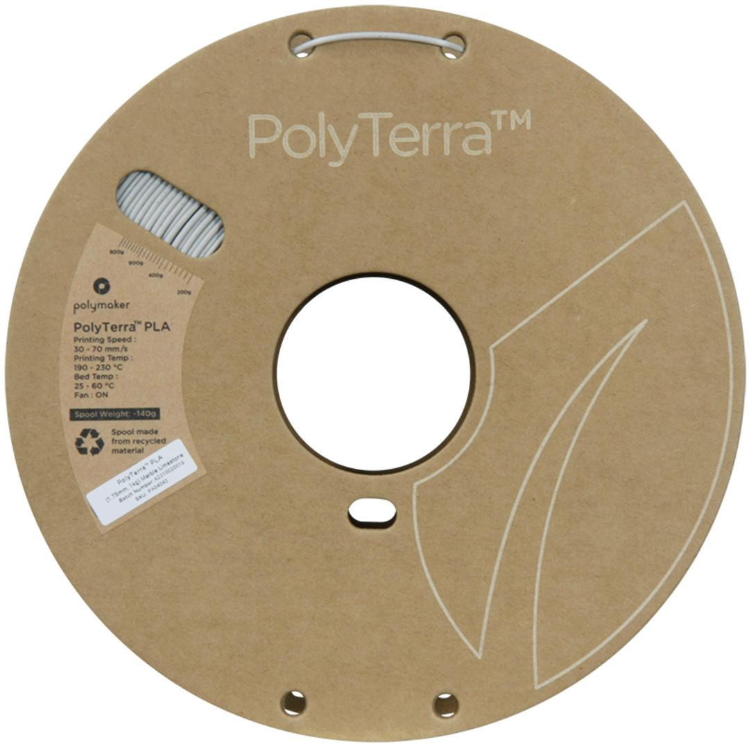 Filament POLYMAKER / PLA POLYTERRA / MRAMOR VÁPENCOVÝ / 1,75mm / 1 kg