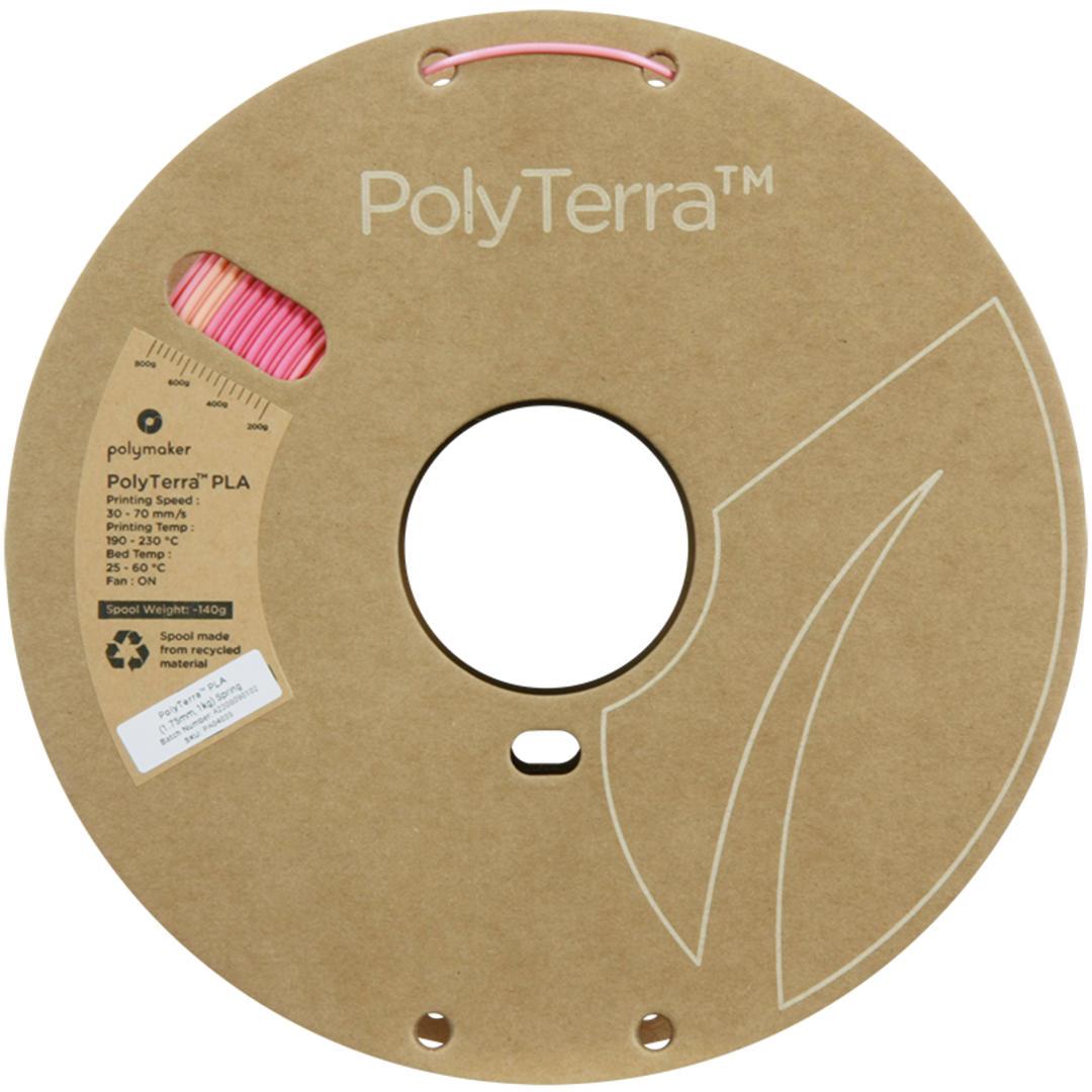 Filament POLYMAKER / PLA POLYTERRA / SPRING / 1,75mm / 1 kg