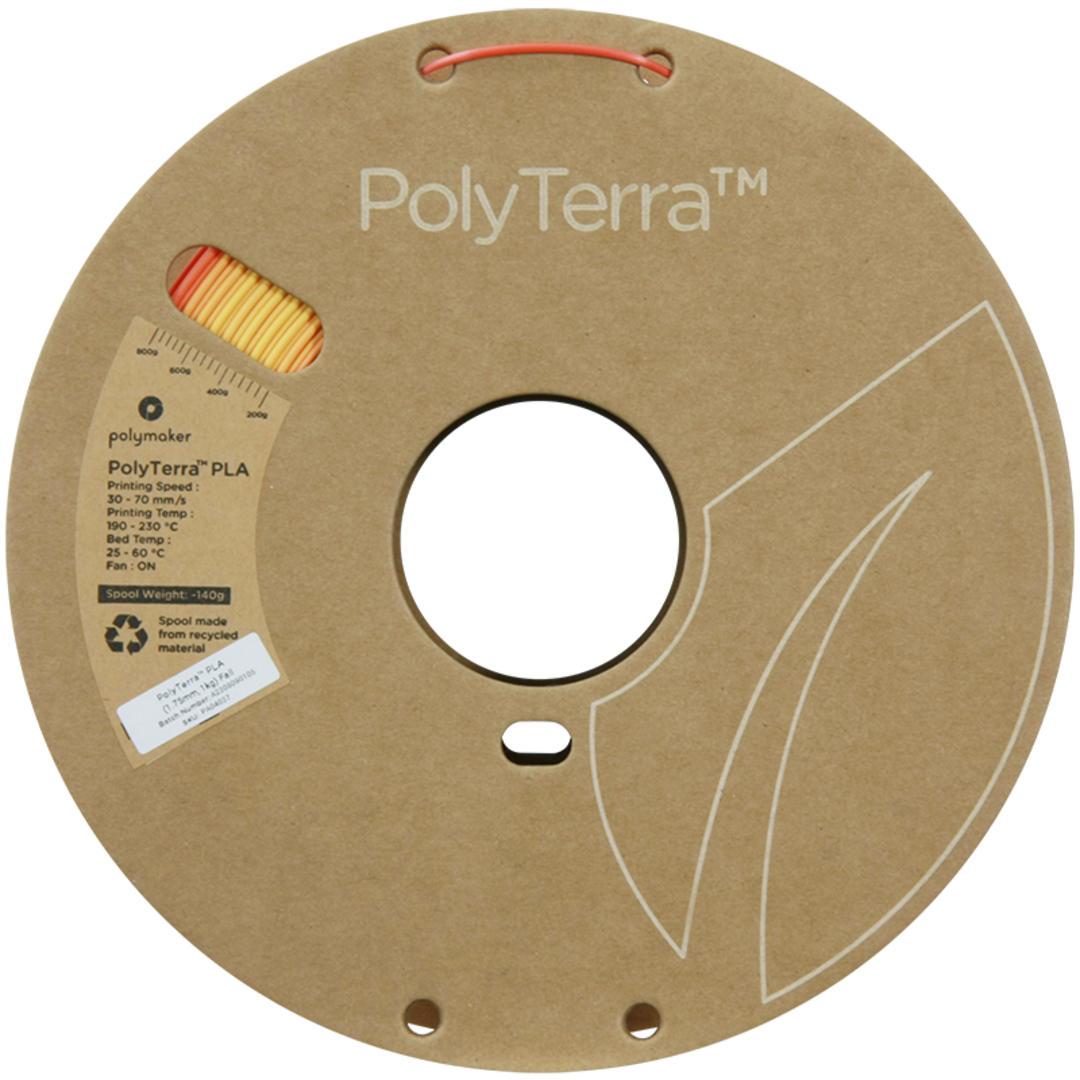 Filament POLYMAKER / PLA POLYTERRA / FALL / 1,75mm / 1 kg