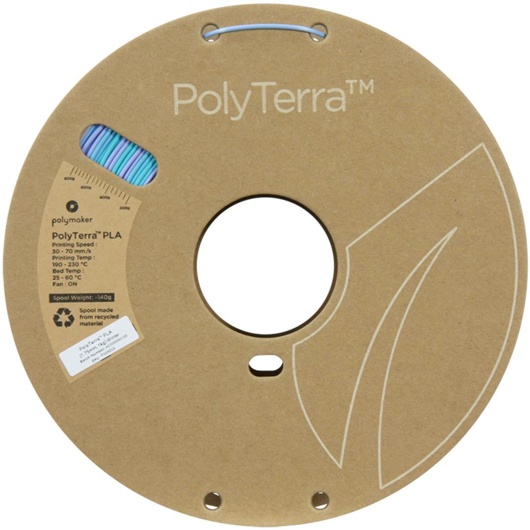 Filament POLYMAKER / PLA POLYTERRA / WINTER / 1,75mm / 1 kg