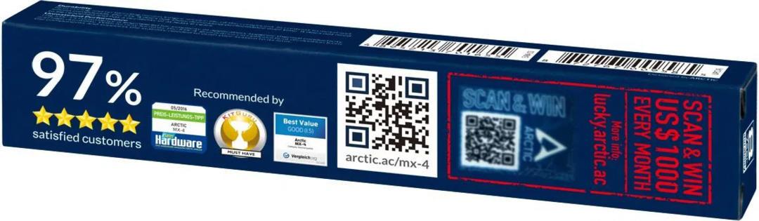 Teplovodivá pasta ARCTIC MX-4 Thermal Compound (4g)