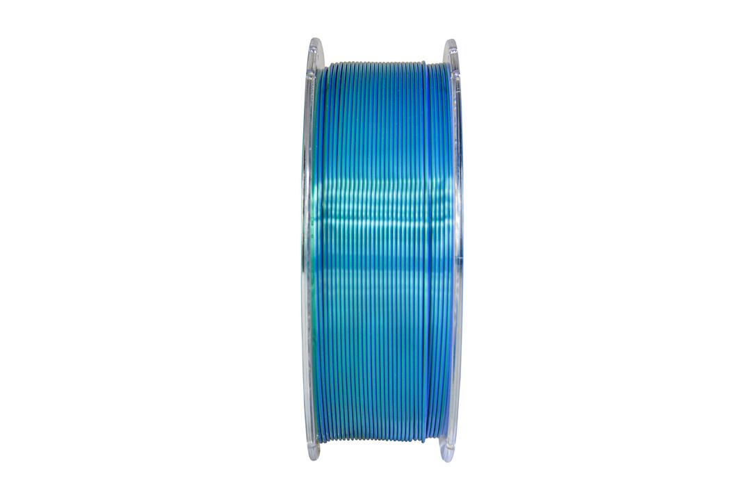Filament DEVIL DESIGN / PLA SILK DUAL / ZELENÁ-MODRÁ / 1,75mm / 1 kg