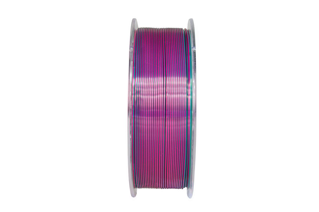 Filament DEVIL DESIGN / PLA SILK DUAL / RUŽOVÁ-ZELENÁ / 1,75mm / 1 kg