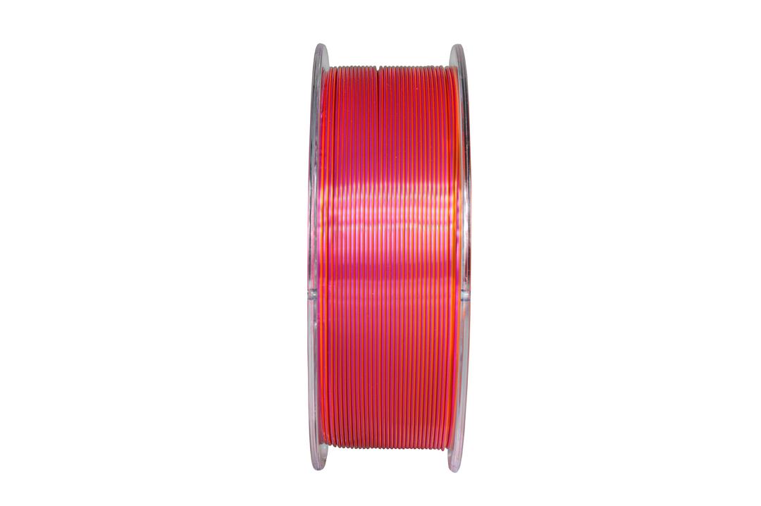 Filament DEVIL DESIGN / PLA SILK DUAL / RUŽOVÁ-ORANŽOVÁ / 1,75mm / 1 kg