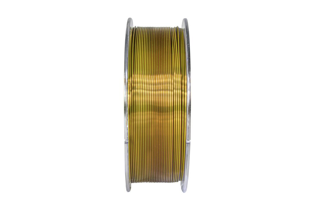 Filament DEVIL DESIGN / PLA SILK DUAL / ZLATÁ-HNEDÁ / 1,75mm / 1 kg