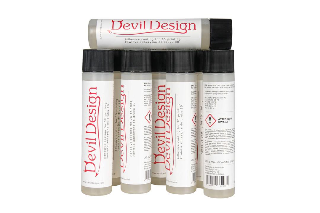 Devil Design Adhézne pero 110 ml – tekuté lepidlo na podložku 3D tlačiarne