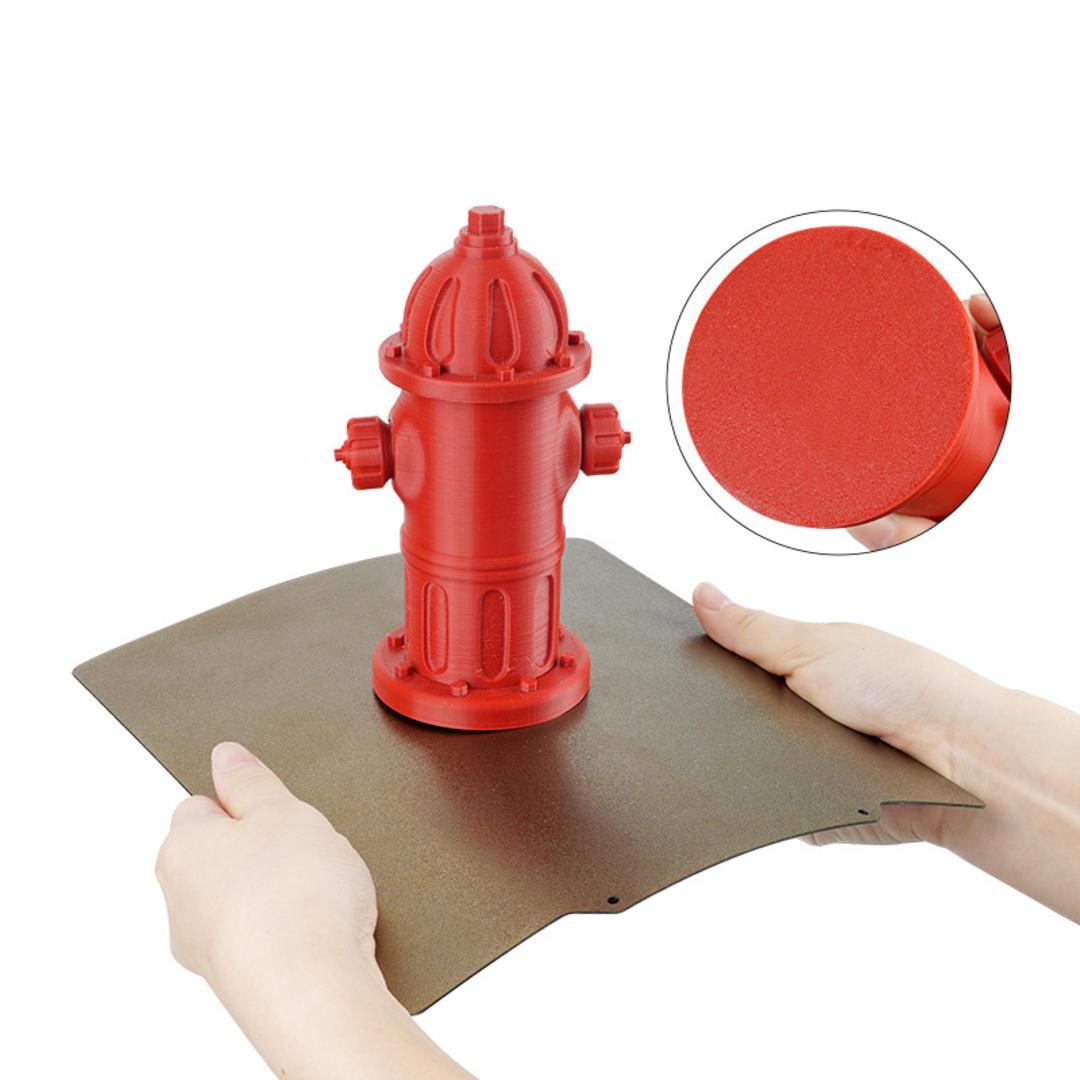 PRUŽNÝ PEI TLAČOVÝ PLÁT ZRNITÝ 257X257MM + MAGNET PRE BAMBULAB X1 a P1P