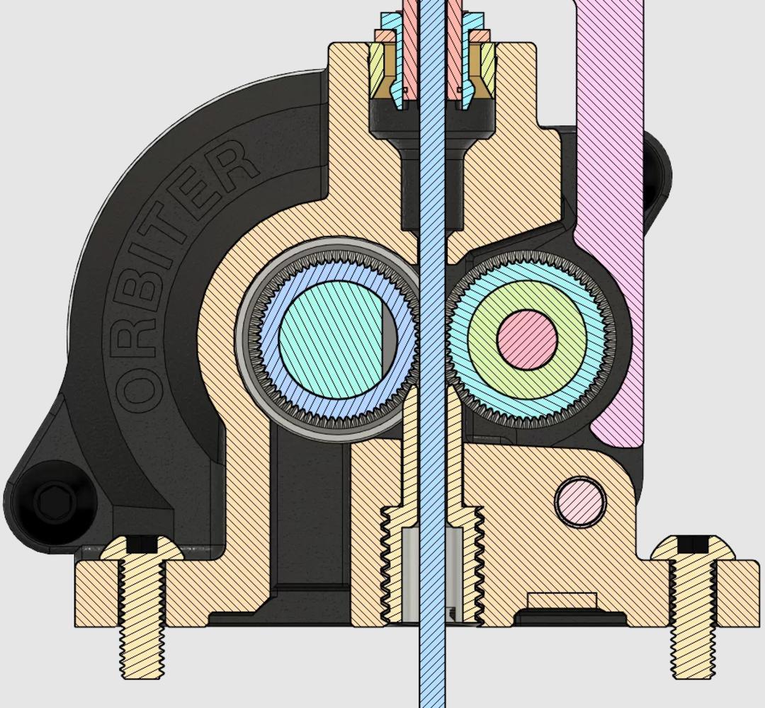 Orbiter V2.0 LDO Extrúder