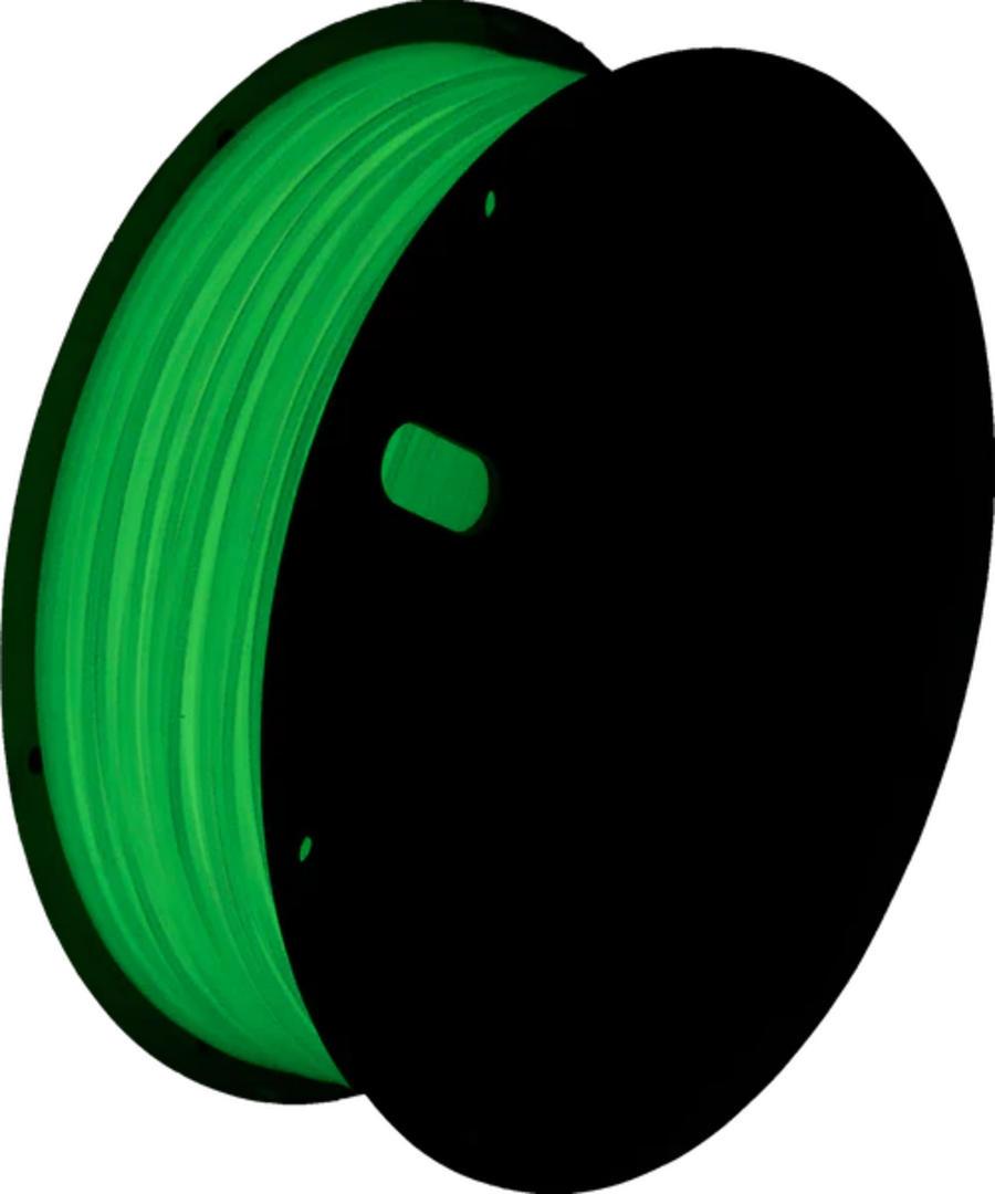 Filament POLYMAKER / PolyLite PLA / SVIETIACI V TME ZELENÝ / 1,75mm / 1 kg