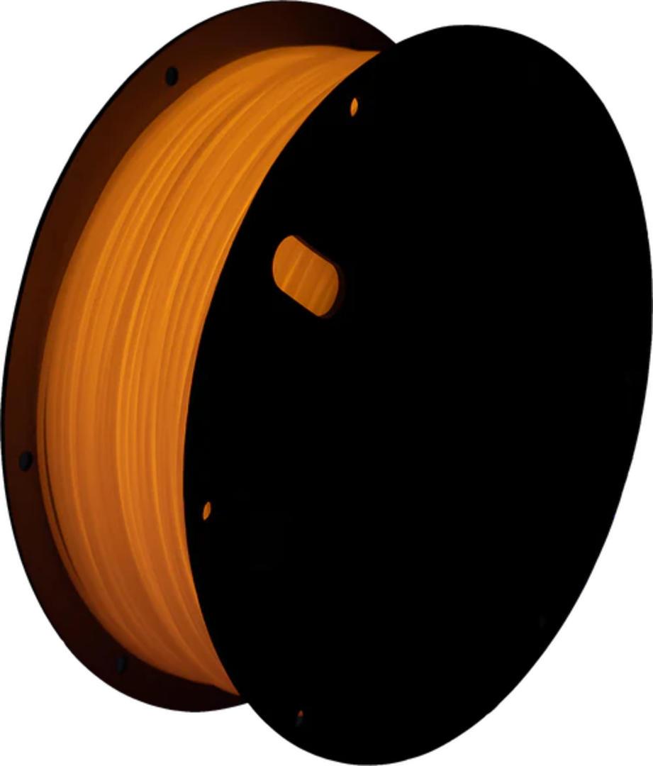 Filament POLYMAKER / PolyLite PLA / SVIETIACI V TME ORANŽOVÝ / 1,75mm / 1 kg