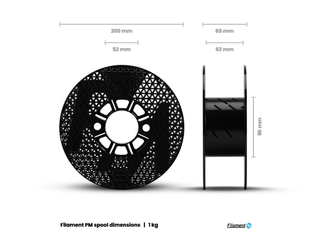 Filament FILAMENT-PM / PLA / HNEDÁ / 1,75mm / 1 kg