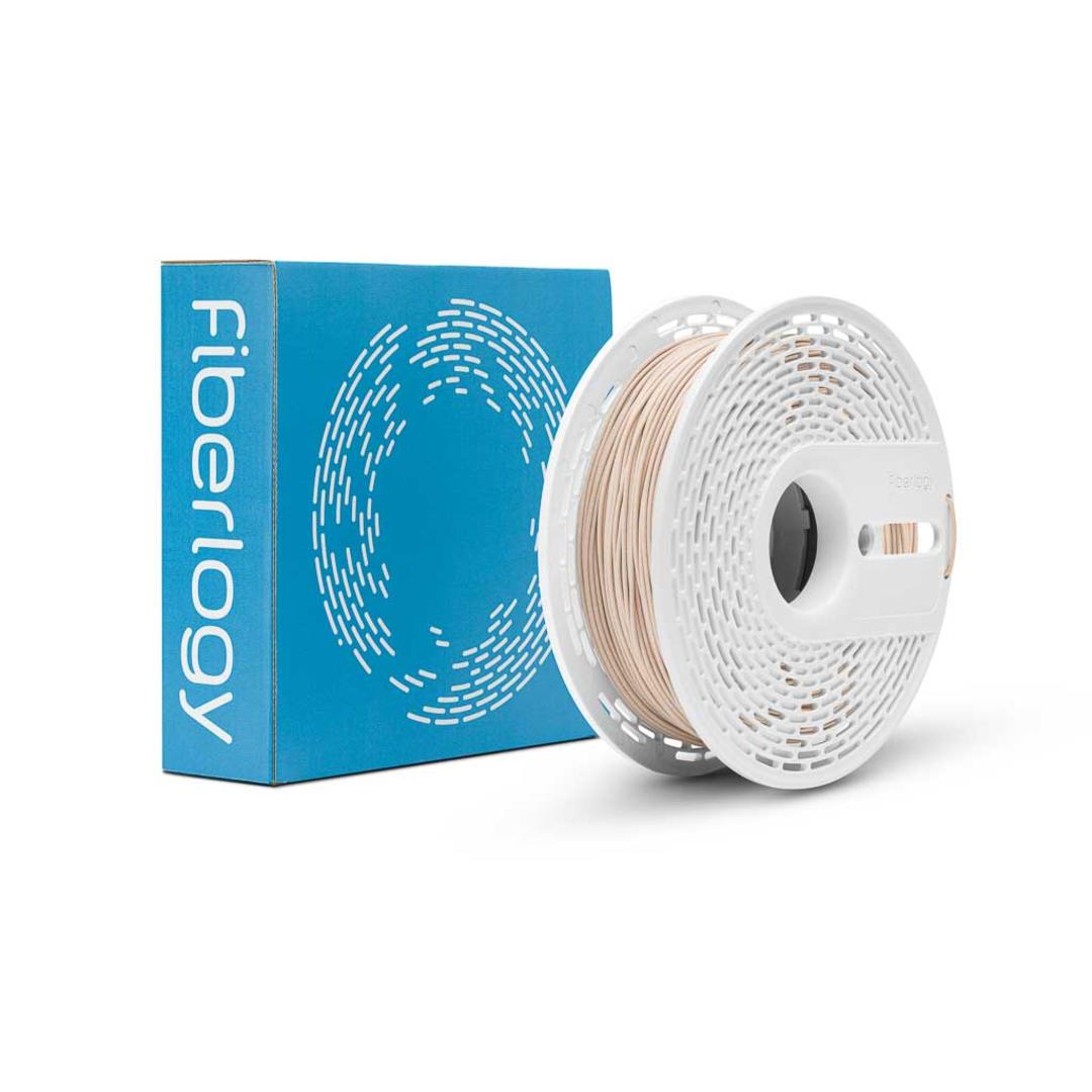 Filament FIBERLOGY / PLA / FiberWood Biela / 1,75mm / 0,75 kg