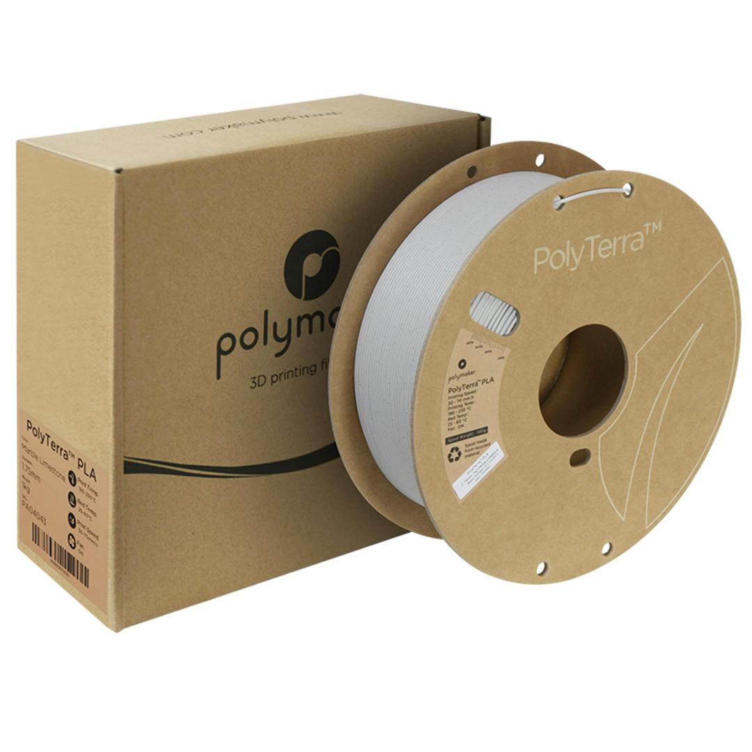 Filament POLYMAKER / PLA POLYTERRA / MRAMOR VÁPENCOVÝ / 1,75mm / 1 kg