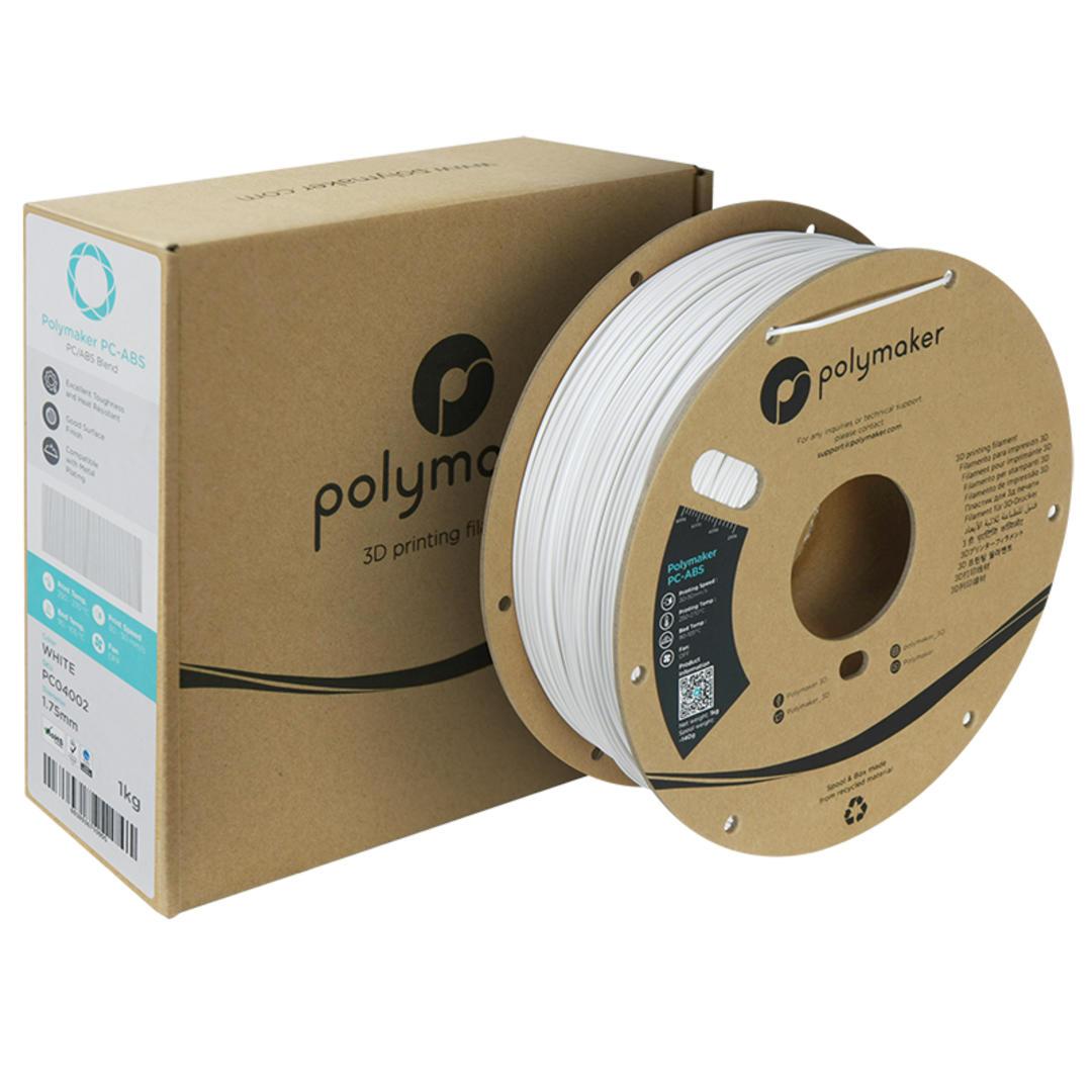 Filament POLYMAKER / PC-ABS / BIELA / 1,75mm / 1 kg