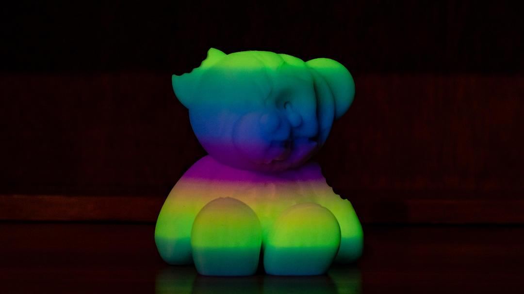 Filament Polymaker Panchroma™ PLA Gradient Luminous Rainbow