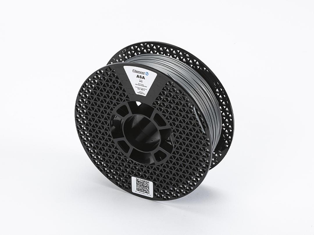 Filament FILAMENT-PM / ASA / STRIEBORNÁ / 1,75mm / 0,75 kg