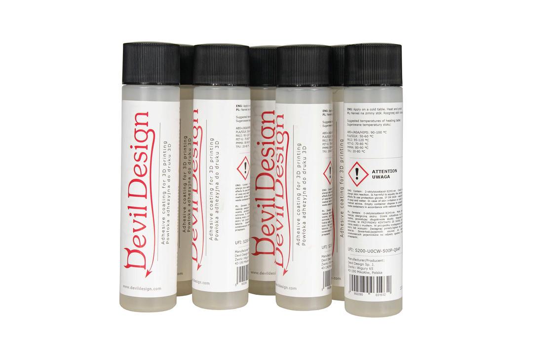 Devil Design Adhézne pero 110 ml – tekuté lepidlo na podložku 3D tlačiarne