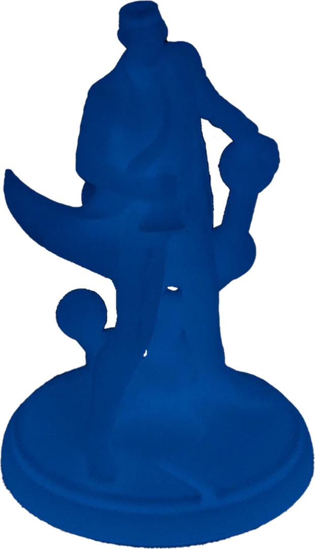 Filament POLYMAKER / PolyLite PLA / SVIETIACI V TME MODRÝ / 1,75mm / 1 kg