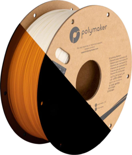 Filament POLYMAKER / PolyLite PLA / SVIETIACI V TME ORANŽOVÝ / 1,75mm / 1 kg