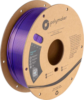 Filament POLYMAKER / PolyLite SILK PLA / ZLATÁ-FIALOVÁ / 1,75mm / 1 kg