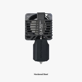 BAMBULAB KOMPLETNÝ HOTEND S TRYSKOU 0.4MM KALENÁ OCEĽ PRE X1 SÉRIU