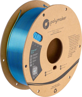 Filament POLYMAKER / PolyLite SILK PLA / ŹLTÁ-MODRÁ / 1,75mm / 1 kg