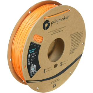 Filament POLYMAKER / POLYFLEX TPU 95A / ORANŽOVÁ / 1,75mm / 0,75 kg