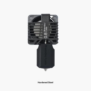 BAMBULAB KOMPLETNÝ HOTEND S TRYSKOU 0.8MM KALENÁ OCEĽ PRE P1 SÉRIU